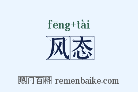 风态是什么意思的图片
